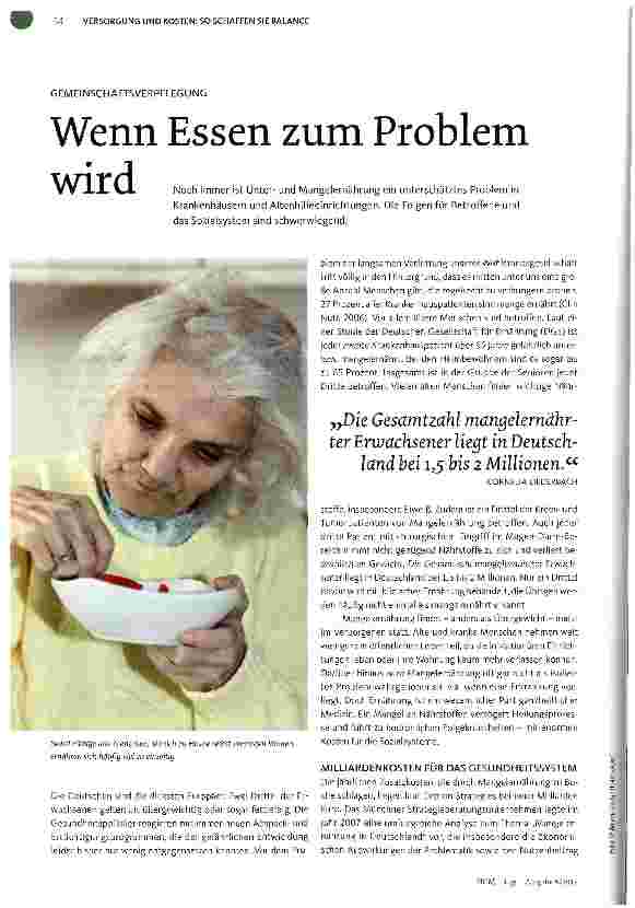 Vorschauseite 1: Wenn Essen zum Problem wird