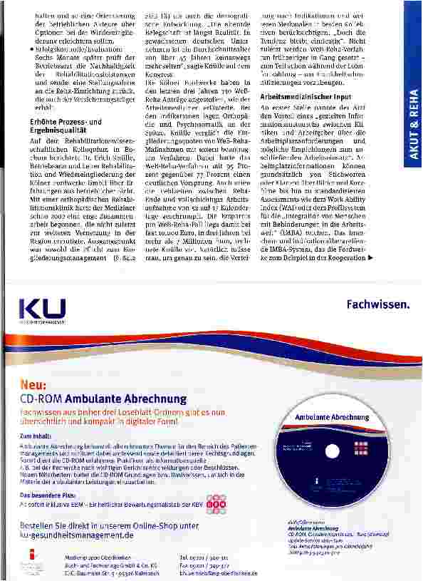 Vorschauseite 2: Vorteilhafte Vernetzung