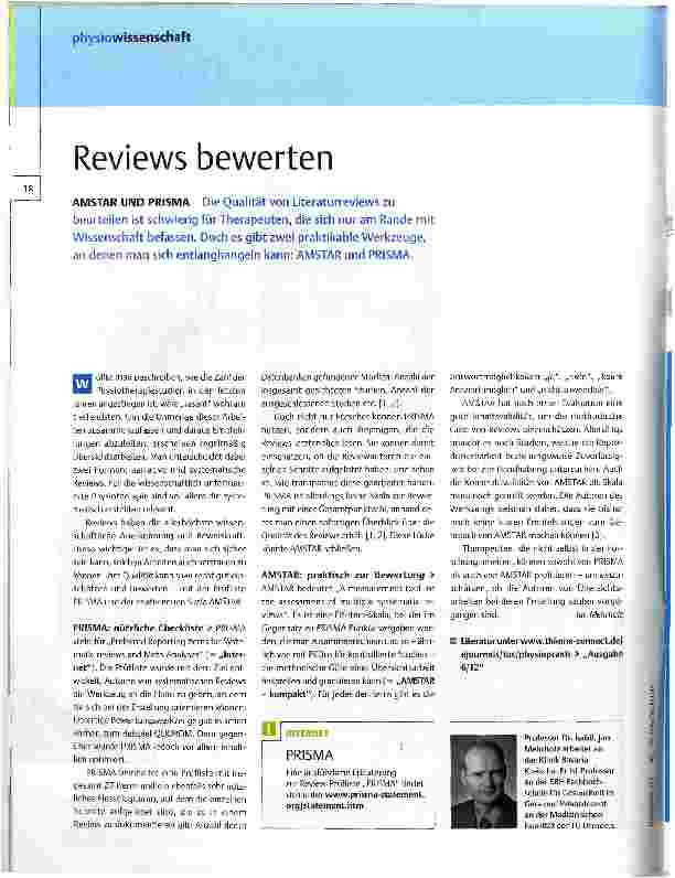 Vorschauseite 1: Reviews bewerten
