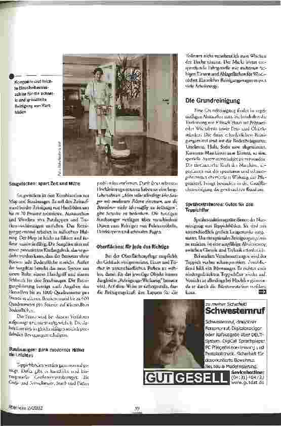 Vorschauseite 2: Saubere Sache