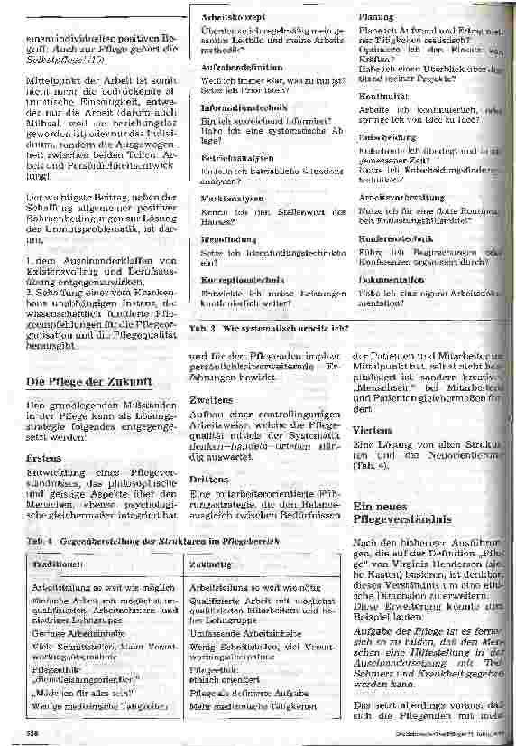 Vorschauseite 3: Theorie - Praxis - Pflegenotstand Pflegeprozeß: Utopie oder gangbarer Weg?