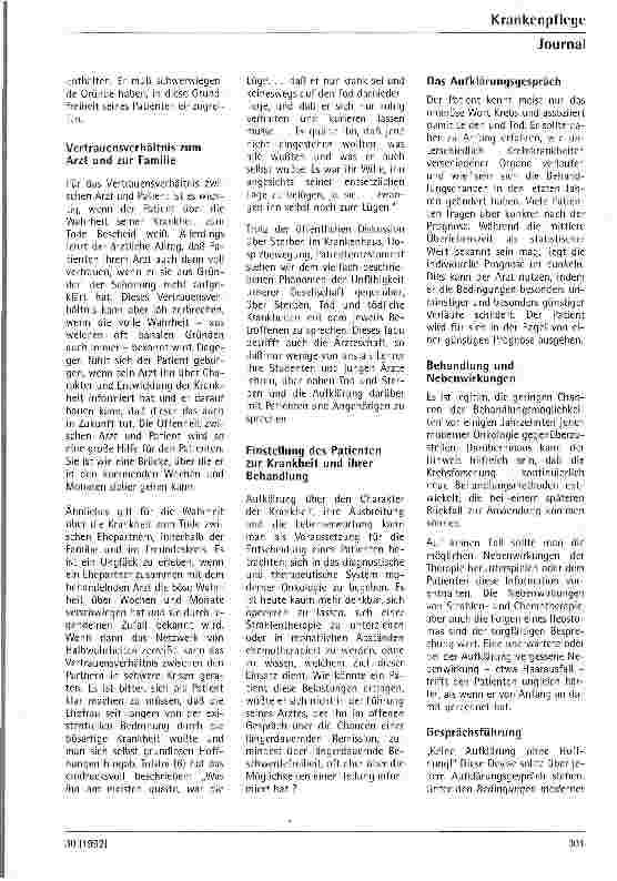 Vorschauseite 3: Ärztliche Aufklärung über die Krankheit zum Tode