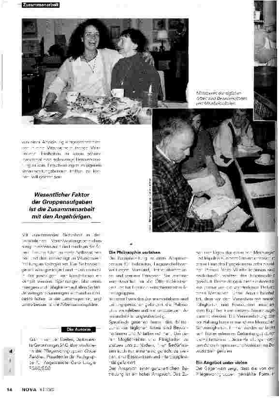 Vorschauseite 3: Die Pflegewohngruppen Graue Panther
