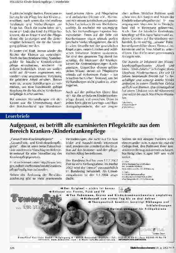 Vorschauseite 2: Bezahlung statt Almosen