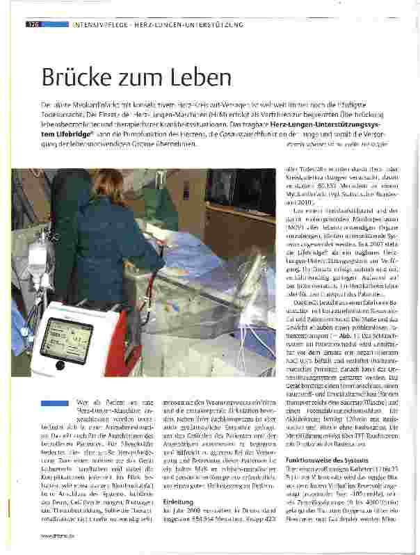 Vorschauseite 1: Brücke zum Leben