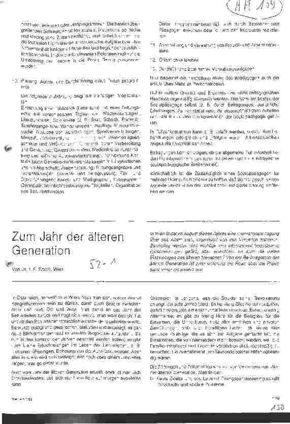 Vorschauseite 2: Das Berufsbild des Sozialpädagogen im Altenund Pflegeheim