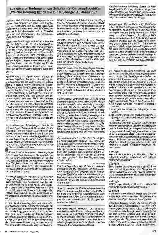 Vorschauseite 4: Eine Lanze für die Krankenpflegehilfe?