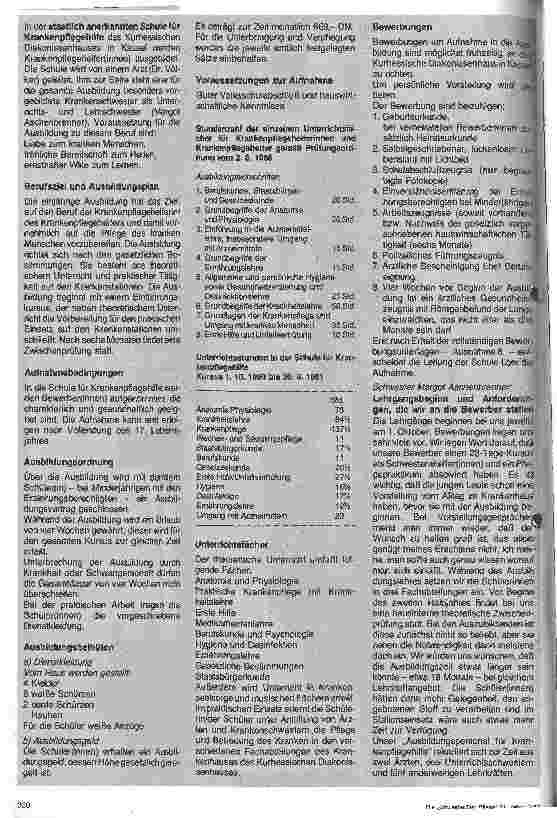 Vorschauseite 5: Eine Lanze für die Krankenpflegehilfe?
