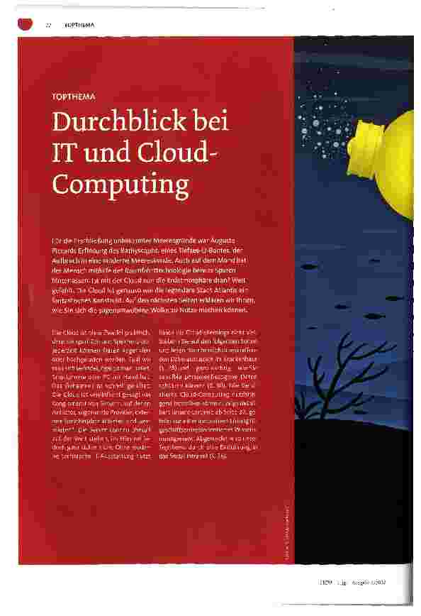 Vorschauseite 1: Durchblick bei IT und Cloud-Computing