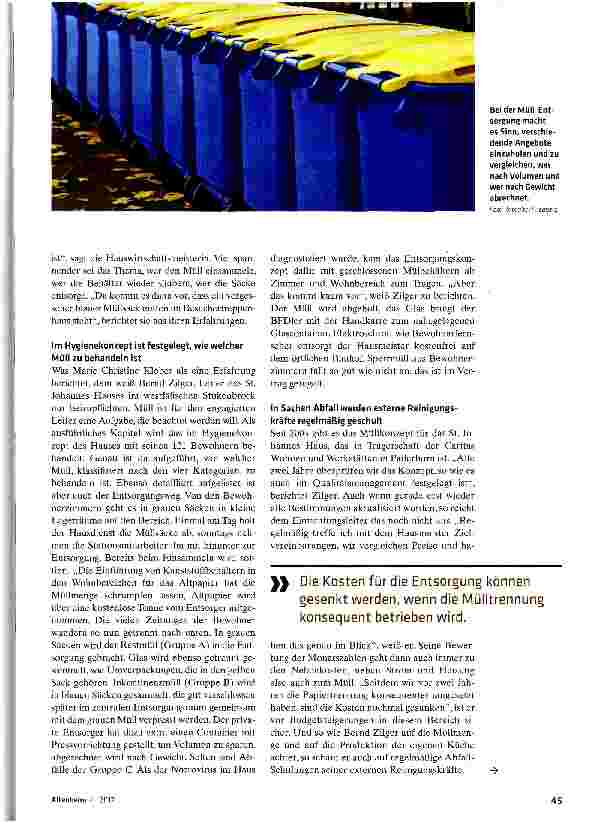 Vorschauseite 2: Müll fängt beim Einkauf an