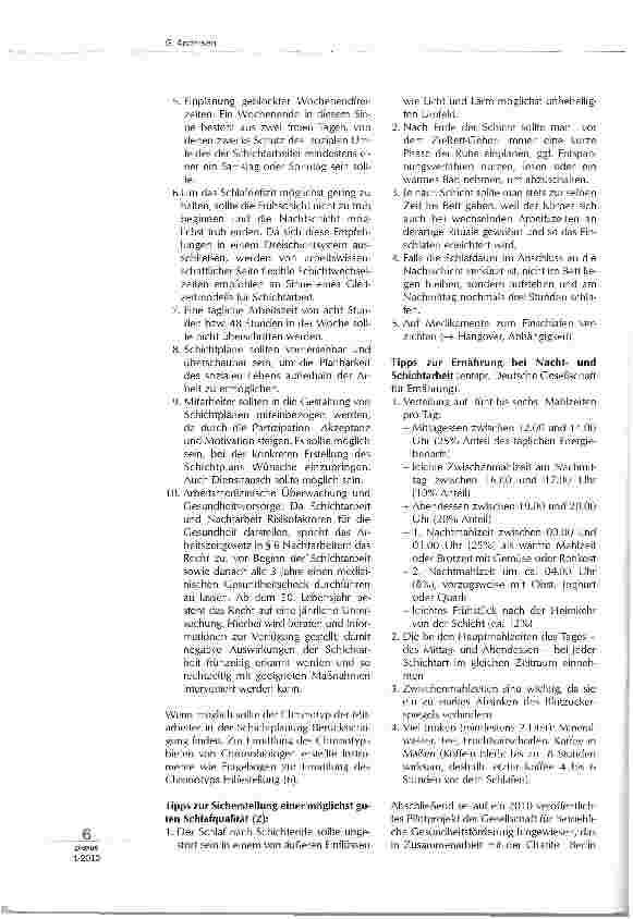 Vorschauseite 3: Macht Schichtdienst krank? Eine Zusammenfassung des aktuellen Wissensstandes mit Empfehlung für Schichtdienst Leistende