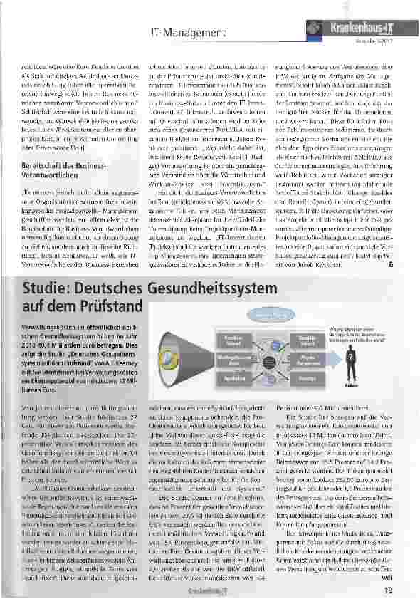 Vorschauseite 2: IT beim Portfolio-Management auf verlassenem Posten
