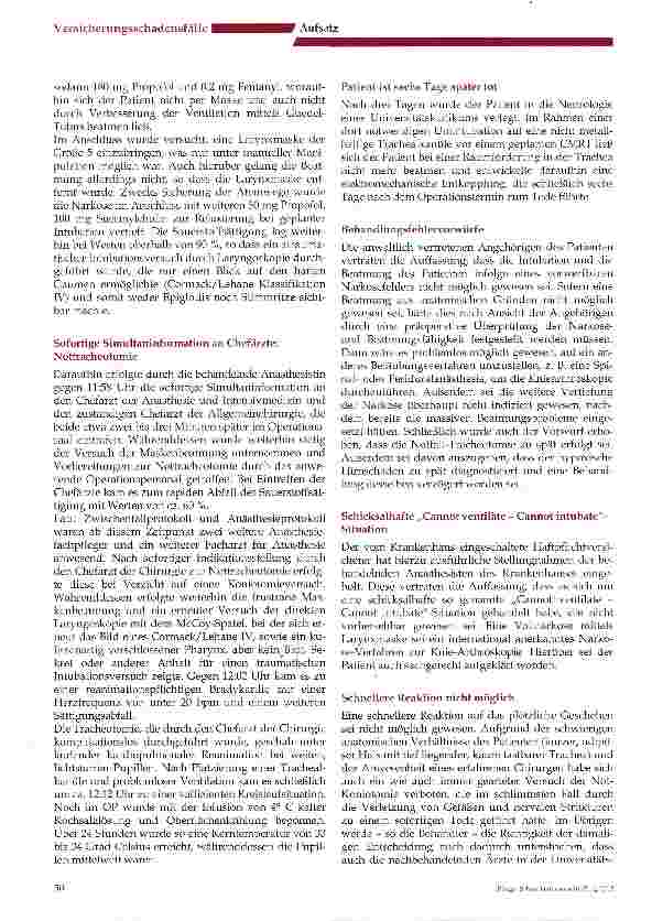 Vorschauseite 2: „Cannot-ventilate - Cannot-intubate-Situation