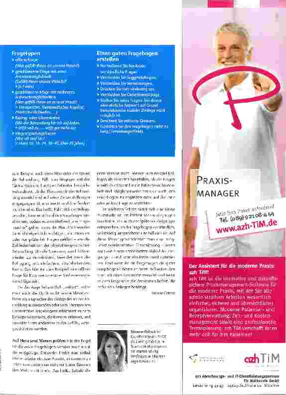 Vorschauseite 2: Patient zufrieden?