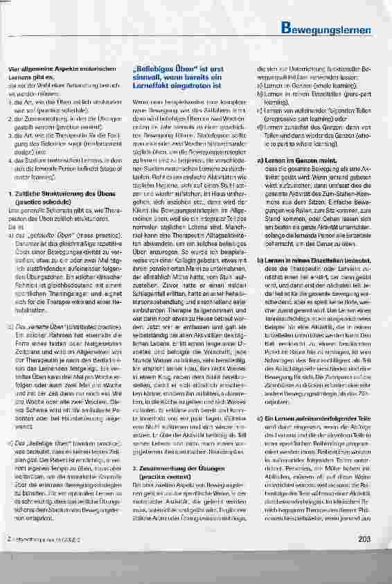 Vorschauseite 2: Förderung von Bewegungslernen im therapeutischen Rahmen