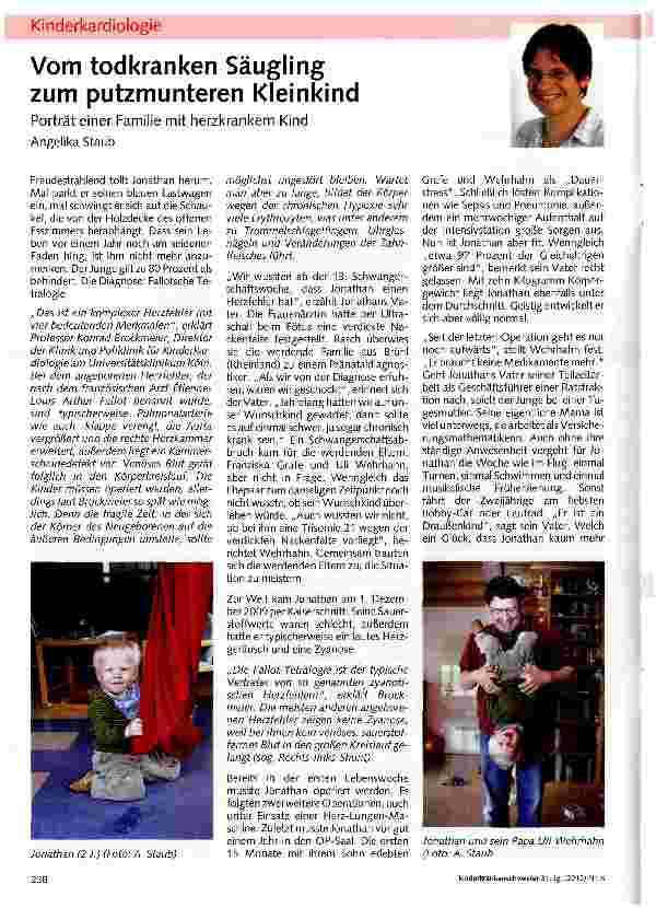 Vorschauseite 1: Vom todkranken Säugling zum putzmunteren Kleinkind