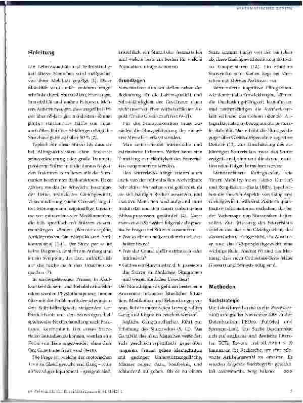 Vorschauseite 2: Assessments in der Sturzprophylaxe