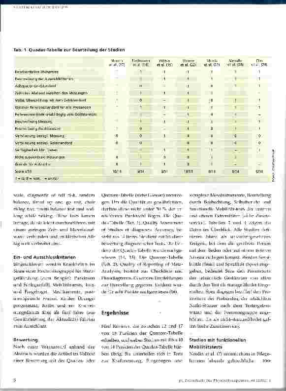 Vorschauseite 3: Assessments in der Sturzprophylaxe