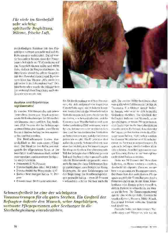 Vorschauseite 2: Was noch zu tun bleibt, wenn nichts mehr zu machen ist
