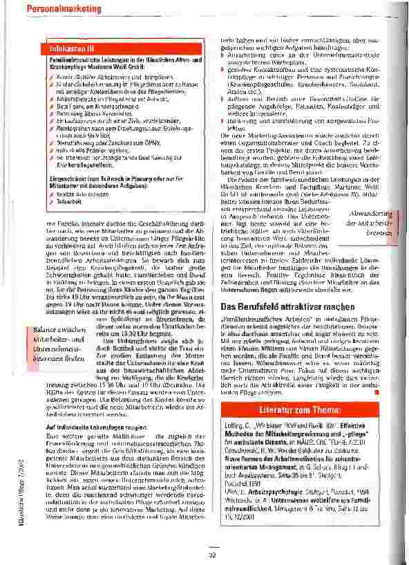 Vorschauseite 4: Der familienfreundliche Pflegedienst