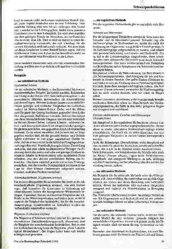 Vorschauseite 3: Therapie mit Substanzen aus der Natur