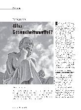 Vorschauseite 1: Männergesundheit: Alles Gesundheitsmuffel?