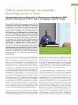 Vorschauseite 1: Gefährdungsbeurteilungen neu aufgestellt - Beschäftigte stehen im Fokus