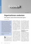 Vorschauseite 1: Organisationen umdenken. Nicht reagieren, sondern mit dem Strukturwandel agieren.