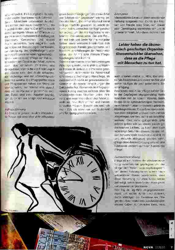 Vorschauseite 2: Pflege unter ökonomischen Zwängen