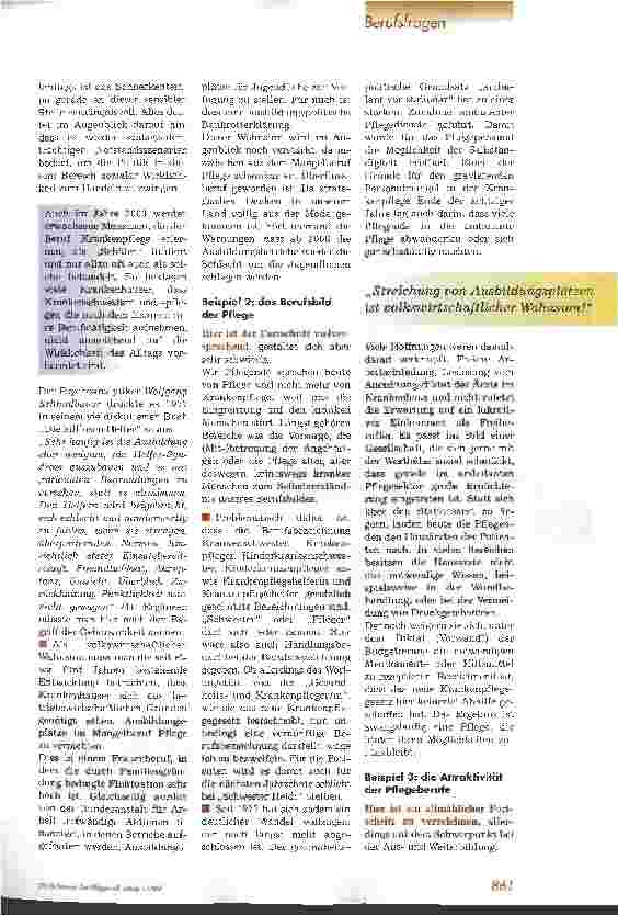 Vorschauseite 2: Fremdeinschätzung und berufliche Realität - Fortschritt im Schneckentempo