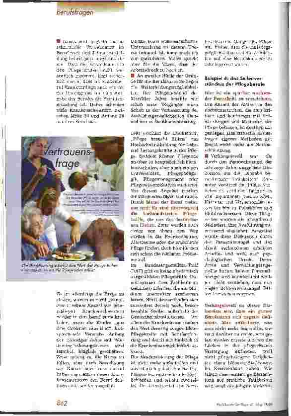 Vorschauseite 3: Fremdeinschätzung und berufliche Realität - Fortschritt im Schneckentempo