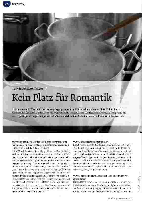 Vorschauseite 1: Kein Platz für Romantik