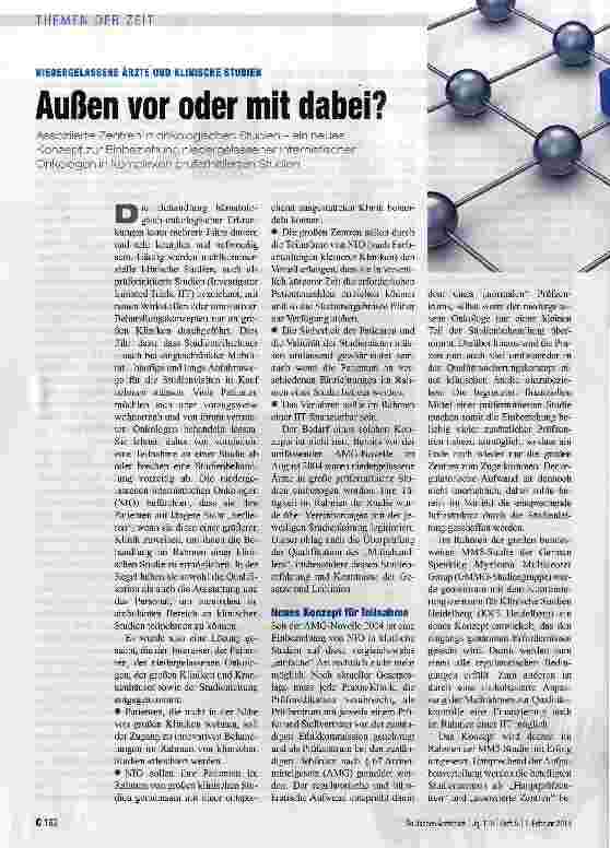 Vorschauseite 1: Außen vor oder mit dabei?