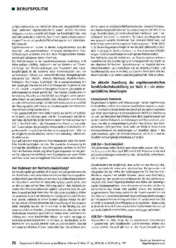 Vorschauseite 2: Die Vermessung von Bildung in Europa Die Problematik der Niveaueinstufung im Deutschen Qualifikationsrahmen (DQR) (Teil 2)