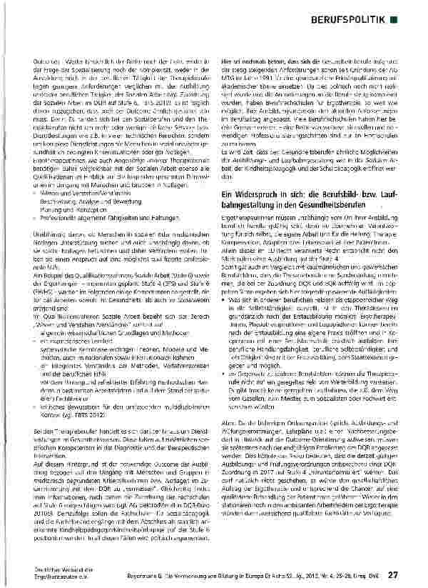 Vorschauseite 3: Die Vermessung von Bildung in Europa Die Problematik der Niveaueinstufung im Deutschen Qualifikationsrahmen (DQR) (Teil 2)