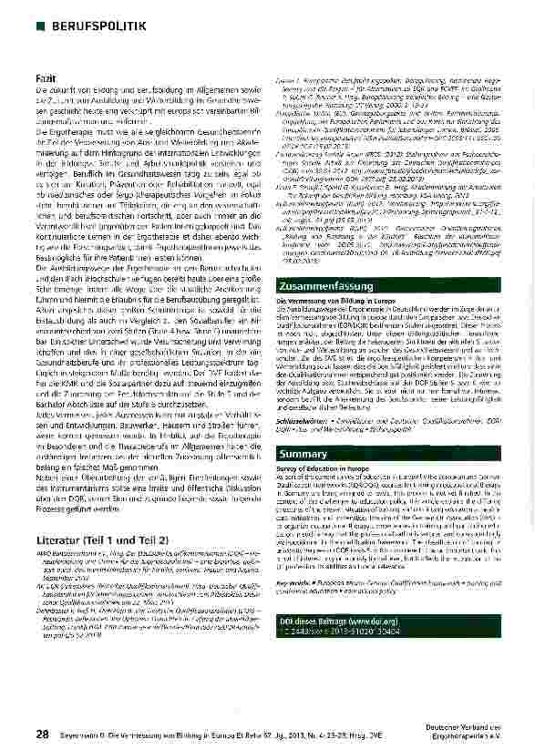 Vorschauseite 4: Die Vermessung von Bildung in Europa Die Problematik der Niveaueinstufung im Deutschen Qualifikationsrahmen (DQR) (Teil 2)