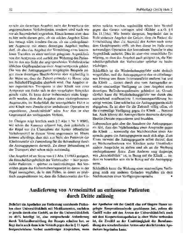 Vorschauseite 5: Kostenloser „Shuttle-Service von Augenarztpraxis zu Augenarztklinik
