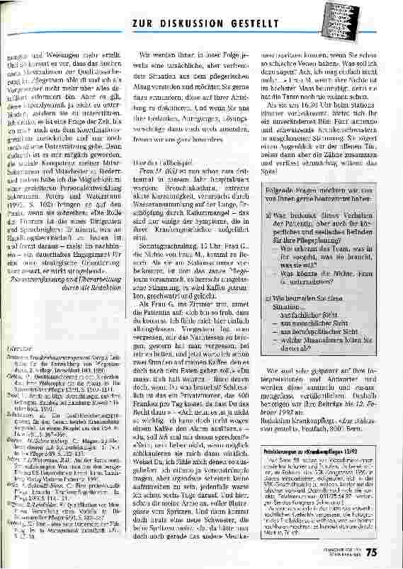 Vorschauseite 5: Wir sichern die Pflegequalität selbst Übertragen der Verantwortung für die Qualitätssicherung auf das Pflegepersonal