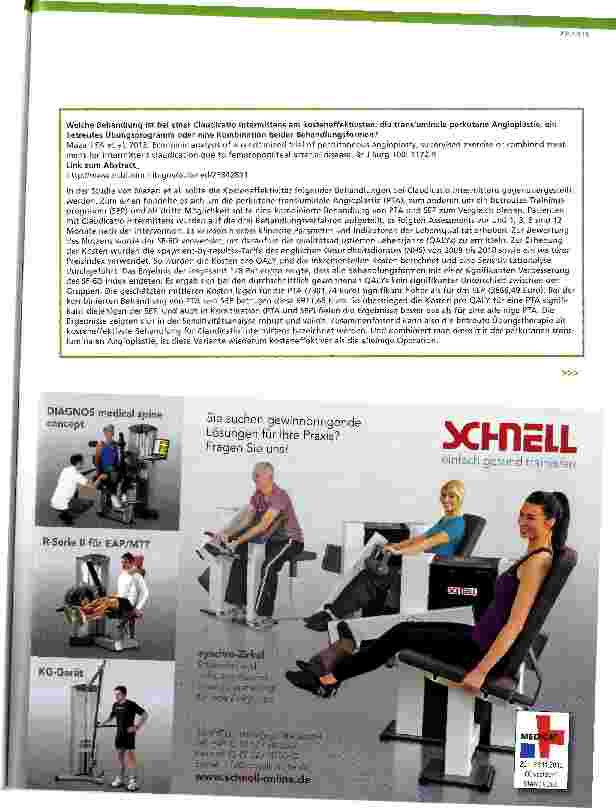 Vorschauseite 4: Evidenz-Update für die Physiotherapie