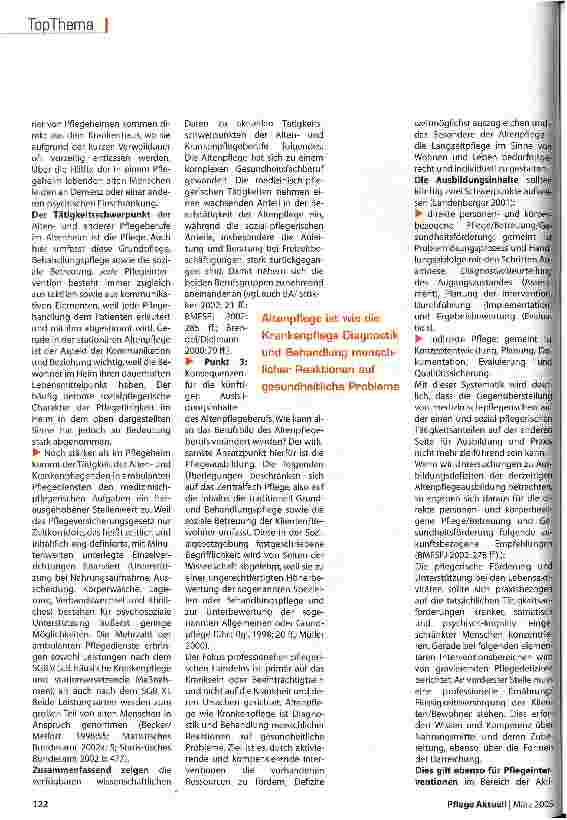 Vorschauseite 3: Altenpflege ist laut Urteil ein Heilberuf