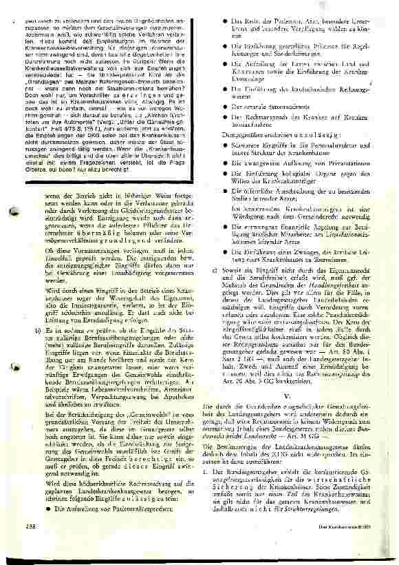Vorschauseite 4: Was sagt das Rechtsgutachten über die Verfassungsmäßigkeit von KHG der Länder von Prof.Dr.Th. Maunz aus?