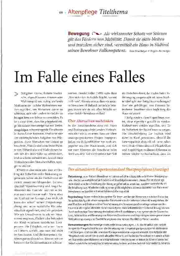 Vorschauseite 2: Im Falle eines Falles