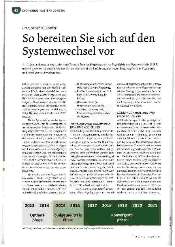 Vorschauseite 1: So bereiten Sie sich auf den Systemwechsel vor