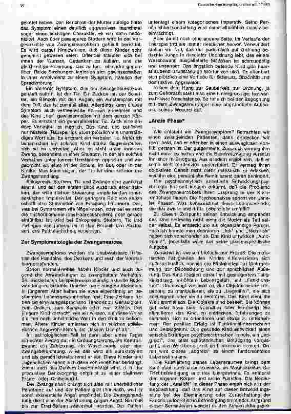 Vorschauseite 2: Zwangserscheinungen bei Kindern und Jugendlichen