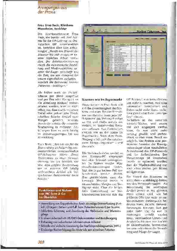Vorschauseite 2: Per Scanner Zeit und Geld sparen