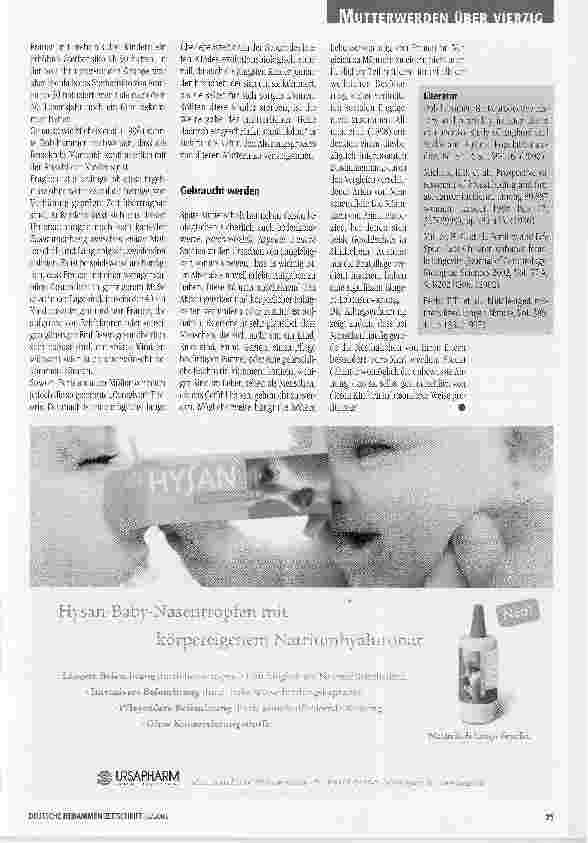 Vorschauseite 2: Langlebigkeit spätgebärender Mütter