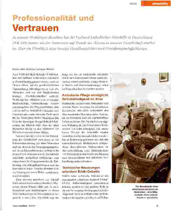 Vorschauseite 1: Professionalität und Vertrauen