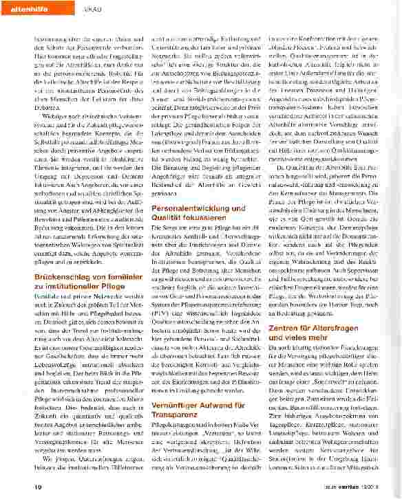 Vorschauseite 2: Professionalität und Vertrauen