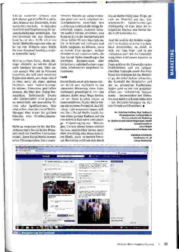 Vorschauseite 2: Ist Social Media wirklich kostenlos?