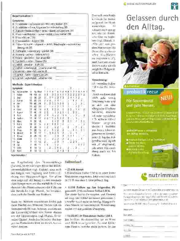 Vorschauseite 3: bronchiales kindliches Asthma bronchiale in der homöopathischen Behandlung